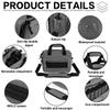 VEAGIA Range Bag,Pistol Case,Gun Range Bags For Handguns And Ammo Pouch 2 Pistols Soft Carrying Shooting Bag (Grey 2.0) view 4