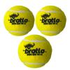 Bratla Pro Tennis Balls for Cricket - Lightweight Cricket Ball Tennis Ball for Tape Ball Cricket Bat (Pack of 3) view 1