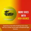Bratla Pro Tennis Balls for Cricket - Lightweight Cricket Ball Tennis Ball for Tape Ball Cricket Bat (Pack of 3) view 2