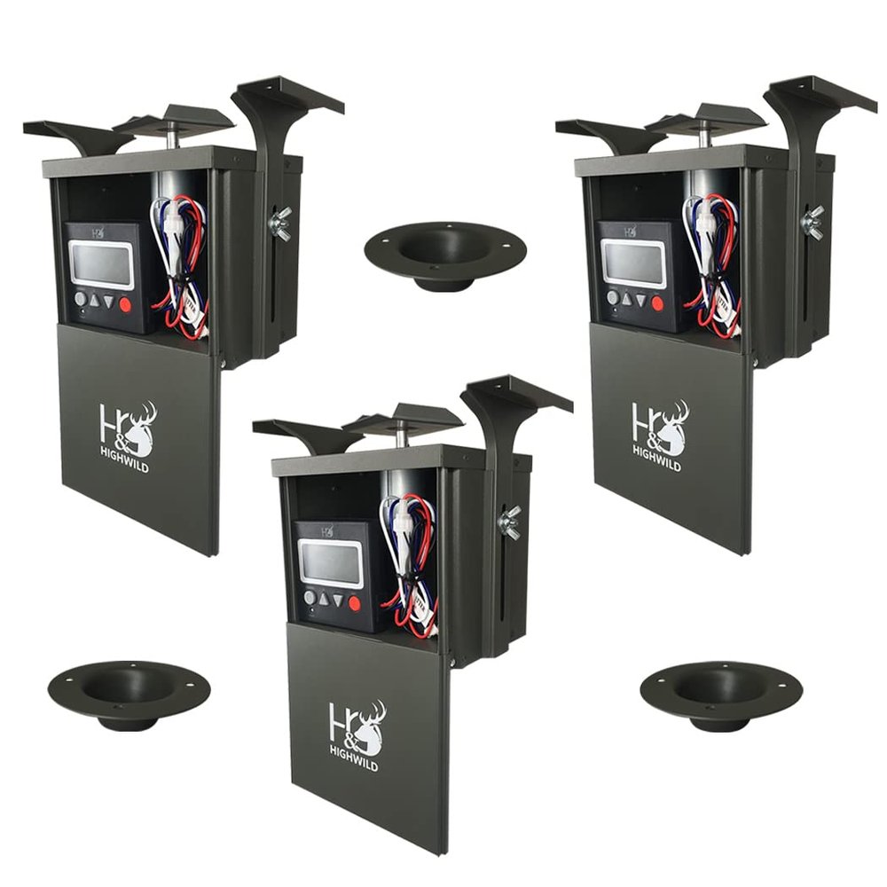 Highwild 6-Volt Deer Feeder Digital Power Control Unit Multi-Set - 2 Pack