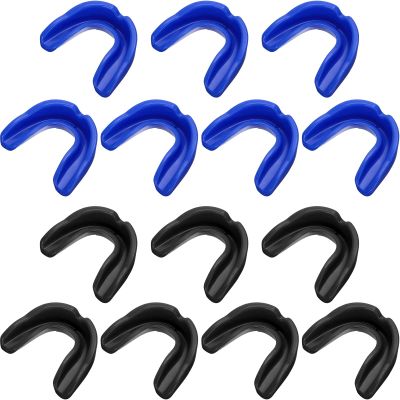 40 Pack Kids Youth Mouth Guard for Sports Athletic Boys Girls Mouthguard Football Mouthpiece for Hockey Football Boxing Lacrosse Basketball Wrestling Karate MMA Taekwondo (Dark Blue, Black)