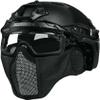 Tactical Helmet Airsoft Goggles,Tactical Face Protection MeshMask for Paintball Outdoor Game Shootin Military Gear view 1