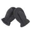 UTTPLL Toddler Mittens Unisex Sherpa Lined Fleece Gloves Winter Warm Easy-On Kids Winter Outdoor Mittens for Baby Boys Girls Drak Grey L (Fits 2-4 Years) view 2
