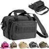 VEAGIA Range Bag Pistol Case Gun Range Bags For Handguns And Ammo Gun Case 3 Pistols Soft Carrying Bags (Black 4.0) view 1
