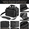 VEAGIA Range Bag Pistol Case Gun Range Bags For Handguns And Ammo Gun Case 3 Pistols Soft Carrying Bags (Black 4.0) view 3