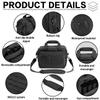 VEAGIA Range Bag Pistol Case Gun Range Bags For Handguns And Ammo Gun Case 3 Pistols Soft Carrying Bags (Black 4.0) view 4