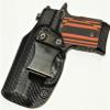 REVKEL Custom Kydex Molded IWB Holster Compatible with Smith & Wesson M&P Bodyguard 380. Left Hand Draw. Black, Hand Crafted in The USA. view 3