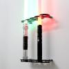 WANLIAN Lightsaber rack wall mounted vertical display stand lightsaber levitation display stand sword stand most lightsaber compatible(Black 5 hole) view 1