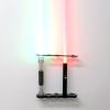 WANLIAN Lightsaber rack wall mounted vertical display stand lightsaber levitation display stand sword stand most lightsaber compatible(Black 5 hole) view 4