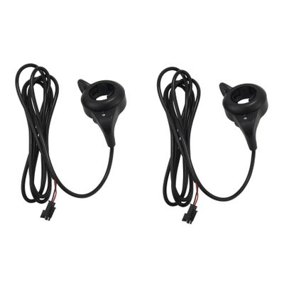 Pasotim 2X EBike Electric Bicycle Thumb Throttle, FT-21X Finger Throttle Accelerator, Speed Control 12-72V Universal