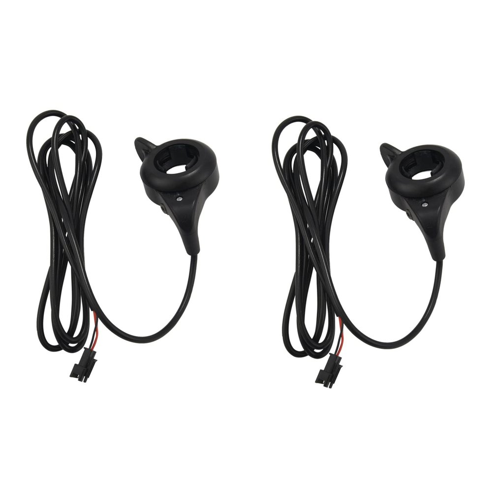 Pasotim 2X EBike Electric Bicycle Thumb Throttle, FT-21X Finger Throttle Accelerator, Speed Control 12-72V Universal