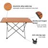 ROCK CLOUD Portable Camping Table Ultralight Aluminum Camp Table Folding Beach Table for Camping Hiking Backpacking Outdoor Picnic view 3