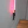 WANLIAN Lightsaber rack wall mounted vertical display stand lightsaber levitation display stand sword stand most lightsaber compatible(Transparent 3 holes) view 3