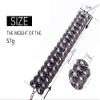 CanB Rhinestone Necklace Choker Black Crystal Collar Wedding Bridal Choker Sparkly Neck Jewerly Accessories for Women view 3