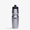 Bivo Duo 25oz Non Insulated Stainless Steel Bike Water Bottle - Lightweight for Cycling, Hiking, Sports - No Plastic Taste, Fits Most Cages, Dishwasher Safe - (Raw) view 1