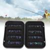 40Pcs Fly Fishing Lures, Fishing Bait with Storage Box High Carbon Steel Hook for Fly Assortment Kit view 3