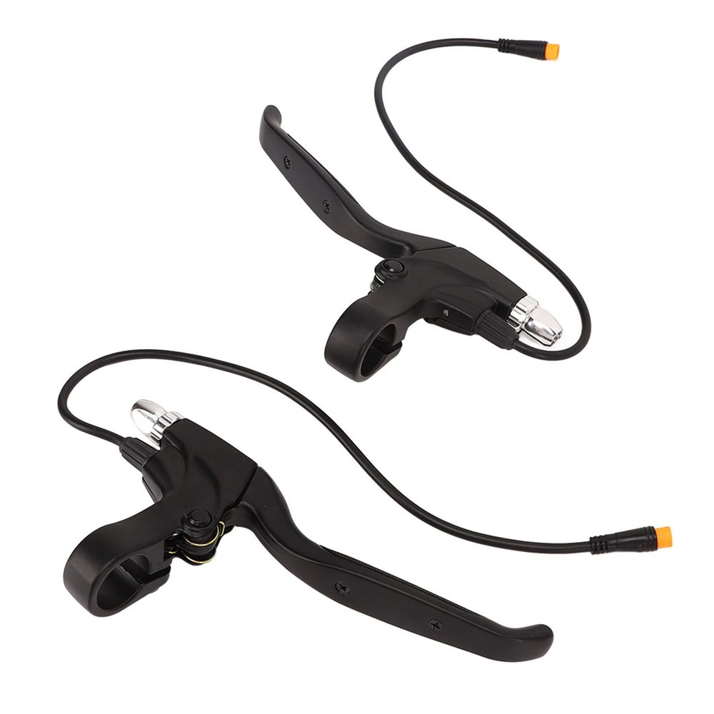 VBESTLIFE Brakes Lever, 2Pcs Electric Brake Levers 32cm Wire Interface Brake Handles for BBSHD BBS01 BBS02 Mid Motor