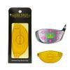 HYOJATEM Good Shot Film | Golf Impact Tape | Reusable Driver Face Sticker | Sweet Spot Accuracy Diagnosis | Self-Teaching Consistency Analysis | 8 Pcs per Pack (1) view 1