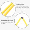 Gatuida Soccer Agility Training Poles Training Folding Agility Poles for Soccer Drills and Training Training Equipment for Athletics Dribbling and Coordination view 3