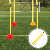 Gatuida Soccer Agility Training Poles Training Folding Agility Poles for Soccer Drills and Training Training Equipment for Athletics Dribbling and Coordination view 4