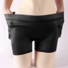 Lejafay Women's Biker Shorts Swim Shorts See Through Bikini Bottom Hot Pants Black One Size view 3