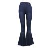 Maiyifu-GJ Women's Flare Bell Bottom Jeans High Rise Slimming Wide Leg Denim Jeans Retro Slim Boot Cut Jean Trousers (Dark Blue 1,Medium) view 1
