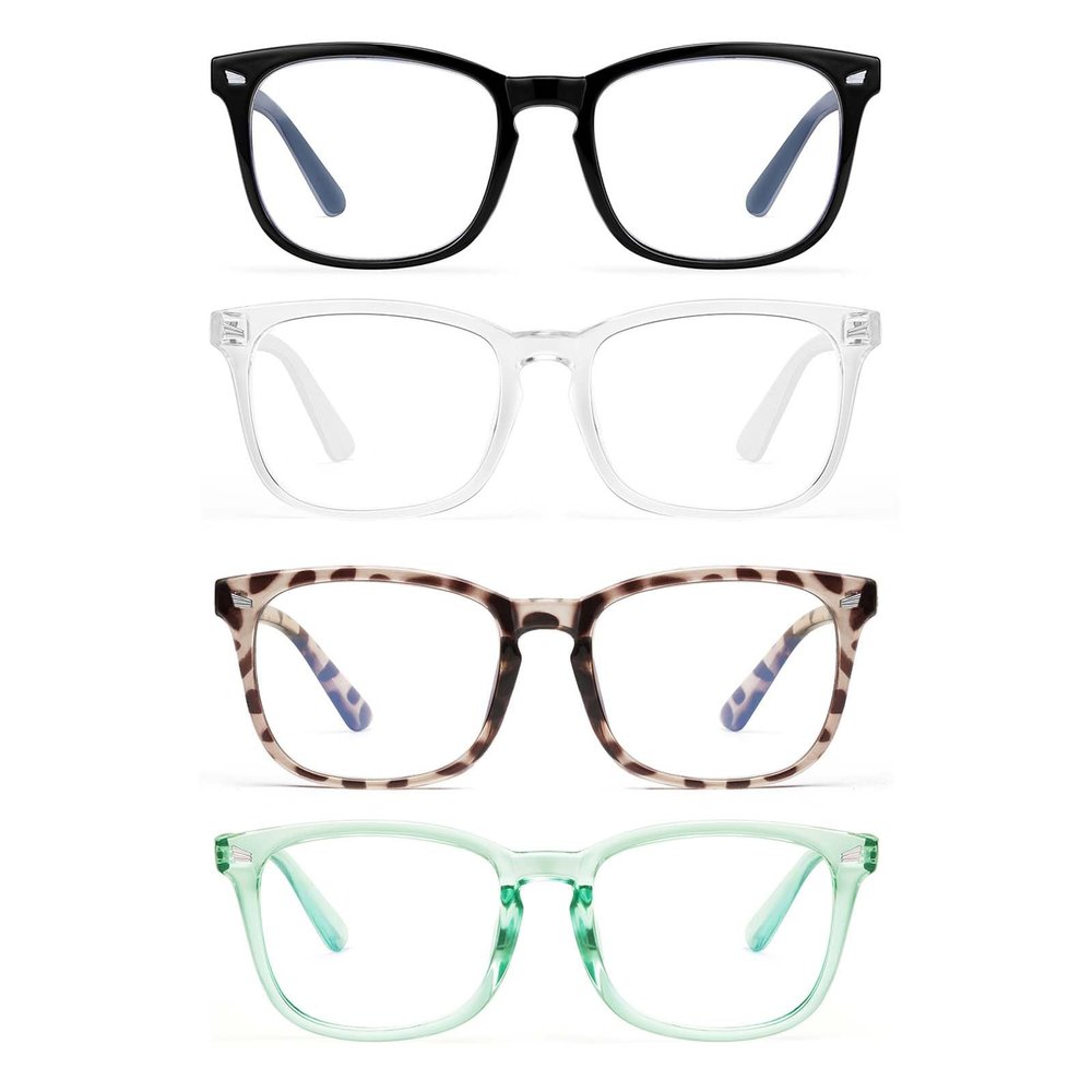 hunsquer Blue Light Glasses for Woman/Men Computer Blue Light Glasses