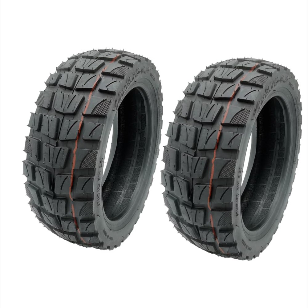 Tubeless Tires 10x2.75-6.5 Vacuum Tires for 10 inch Electric Scooters Speedway 5 /Dualtron 3 Off road vacuum Tyres Parts (2 PCS)