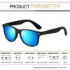 Joopin Oversized Square Sunglasses Polarized Sun Glassses UV400 Trendy Big Shades for Women Men Shady Rays (3 Pack Black + Blue) view 4