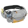 EVOC Hip Pack PRO E-Ride 3 Waist Bag for e-Bike Tours & Trails (3L Capacity, Airflow Contact System, AIRO Flex Hip Belt, Venti Flap System, Bottle Holder), Colour: Stone Grey view 3