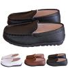 Autumn Loafers Kids Boy Casual Shoes Flat Bottom Soft Non Slip Slip On Dress Shoes Comfortable Boots for Toddler (Black, 2-2.5 Years Toddler) view 3