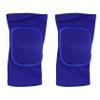 Caviotess Men Women Protective Knee Pads, Anti-Slip Padded Sponge Knee Brace Knee Support for Football Volleyball Dance Skating Basketball Sports (Large,Bright Blue) view 4