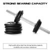 Threaded Dumbbell Chrome Handles 1 Inch Pair, 19.5" Adjustable Dumbbell Bar Handles, Fits Standard Weight Plates with 1 Diameter, for Gym Workouts, Exercise, Weightlifting, Sold in Pair view 4