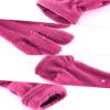 Geyoga 2 Pairs Kids Fleece Gloves Full Finger Winter Warm Gloves Cold Weather Mittens for Boy Girl (Royal Blue, Rose Red, Large,10-15 Years) view 4
