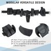 ATPEAM Security Guard Equipment Belt - 10 in 1 Multifunctional Tactical Duty Belt for Law Enforcement, Military, and Sports view 4