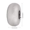 OCASAMI 9" Balloon Wheels Balloon Tires, Replacement Beach Wheels Beach Cart Tires, 20mm Axle Hole Beach Cart Wheels 2-Pack, for Kayak Dolly Canoe Carts Buggy view 2