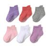 6 Pairs Baby Booties Socks 1-3 Socks Years Color Knitted Old From For Children Socks Non-slip Toddlers Kids Sock view 2