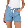 Maiyifu-GJ Women's Elastic Waist Denim Joggers Jeans Casual Drawstring Stretch Jeans Skinny Workout Jean Trousers Leggings (Light Blue 3,XX-Large) view 1