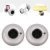 OCASAMI 10" Balloon Wheels Balloon Tires, Replacement Beach Wheels Beach Cart Tires, 20mm Axle Hole Beach Cart Wheels 2-Pack, for Kayak Dolly Canoe Carts Buggy view 2