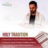 Holy Land Market Medium Red Tallit Prayer Shawl (73x33 Inches) with Matching Case from Israel view 4