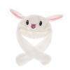 Winter Earflap Hat Toddler Girls Boys Cute Rabbit Ears Will Move Balloon Cap Velvet Thickened Net Red Hat Toys for Kids view 2