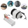 48W Electric Brushless DC Motor, 750W High Speed Motor Go Kart Gear Reduction ATV w/Controller DIY Compatible 14 Tooth Magnet for Go Kart Electric Scooter e-Bike ATV Go Kart Tricycle DIY Part view 4