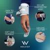 HOLVIST Gymnastics Grips | Double Buckle Grips for Girls 7-9 | Gymnastics Grips for Girls 10-12 | Womens Gymnastics Hand Grips | Gymnastic Training Wristbands Grip for Youth, Toddler and Adults (3) view 2
