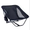 iClimb Low Ultralight Compact Camping Folding Chair with Side Pocket and Carry Bag (Black) view 1