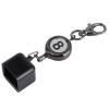 Billiards Snooker Pool Cue Chalk Holder, Snooker Cue Chalk Box with Retractable Key Ring for Billiard Cue Snooker Accessory view 4