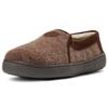 ARIAT Men's Lincoln Wool & Suede Warm Soft Comfortable Indoor Outdoor Slippers with Sherpa Lining & TPR Soles, Brown, 7 view 1