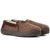 ARIAT Men's Lincoln Wool & Suede Warm Soft Comfortable Indoor Outdoor Slippers with Sherpa Lining & TPR Soles, Brown, 7 view 3
