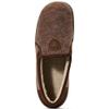 ARIAT Men's Lincoln Wool & Suede Warm Soft Comfortable Indoor Outdoor Slippers with Sherpa Lining & TPR Soles, Brown, 7 view 4