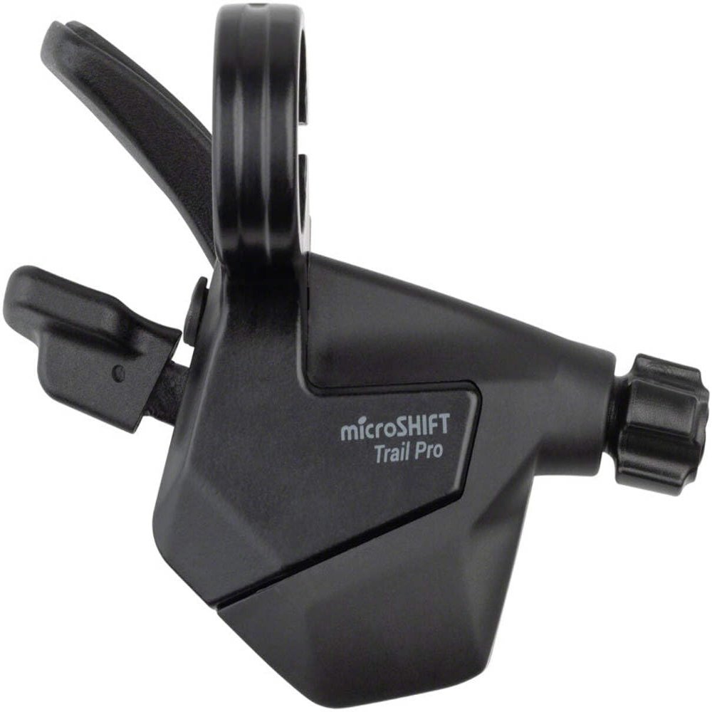Microshift Advent X Trail Trigger Pro E-Bike Right Shifter - 1x10 Speed Single Click Thumb Pad