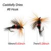 Qievcrme Fly Fishing Flies Kit 40/137pcs Dry/Wet Flies Assortment Nyphms Popper Streamer for Trout Bass Steelhead Fish+ Fly Box (32Pcs-Single Style) view 2